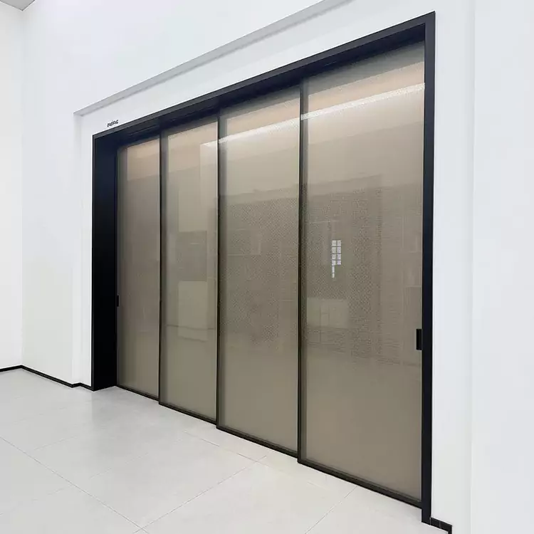 Double Panel Sliding Glass Door